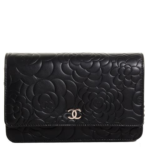 chanel camellia wallet on chain replica|chanel wallet on chain lambskin.